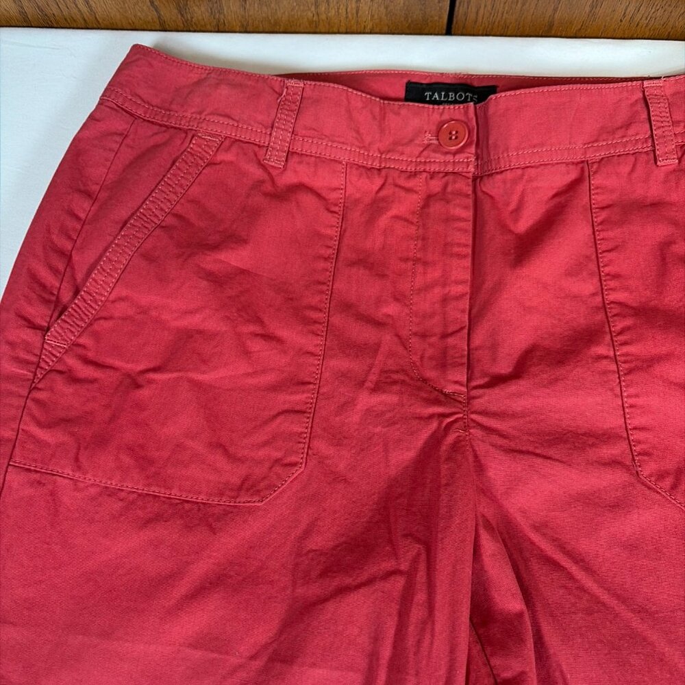 Talbots Red Capris - Picture 6 of 8